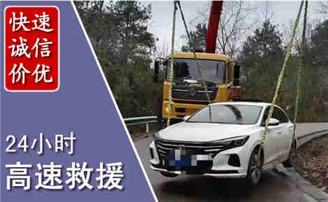 蒙山高速公路救援场景与案例